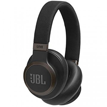 JBL LIVE 650BTNC kabellose Over-Ear Kopfhörer in Schwarz – Bluetooth Ohrhörer mit Noise Cancelling langer Akkulaufzeit und Alexa-Integration – Unterwegs Musik hören und telefonieren