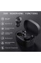 KUNGIX Bluetooth Kopfhörer Kabellos in Ear Qualcomm 3020 Aptx Niedrige Latenz HD Anrufe Soliden Bass Noise Cancelling Wireless Earbuds Bluetooth 5.0 Headset Ohrhörer mit Anti Drop Design
