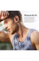 LETSCOM T23 Bluetooth Kopfhörer Kabellose Kopfhörer in Ear mit Integriertem Mikrofon 28-Stunden Wiedergabe Touch-Steuerung Schwarz
