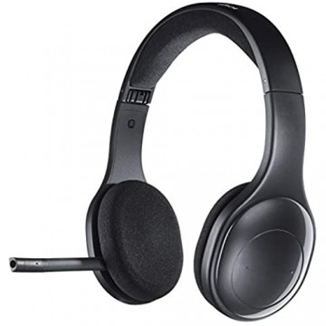 Logitech H800 Kabelloses Bluetooth Headset Hi-Definition Stereo-Kopfhörer mit Noise-Cancelling Mikrofon Bluetooth und Nano USB-Empfänger Multi-Device Lange Akkulaufzeit PC/Mac/Tablet/Mobilgeräte