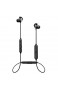 PLUG 'N PULL Wireless In Ear Bluetooth Headset Sport Kopfhörer ideal für Homeoffice 15 Std Spielzeit cVc8.0 Noise Cancelling Mikrofon Bluetooth 5.0 AptX HD Audio/Bass Boost IPX4 Wasserfest