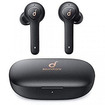  Soundcore Life P2 Bluetooth Kopfhörer Wireless Earbuds mit CVC 8.0 Geräuschisolierung für kristallklares Klangprofil 40 St Akkulaufzeit IPX7 Wasserschutzklasse (Generalüberholt)