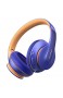 Soundcore Life Q10 Bluetooth Kopfhörer Kabellose Kopfhörer mit einklappbarem Design Hi-Res zertifizierter Sound 60 Stunden Akkulaufzeit für Homeoffice Online-Unterricht Konferenzen(Blau)