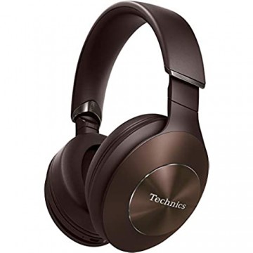 Technics EAH-F70N Noise Cancelling Bluetooth Premium Kopfhörer (High Resolution Tragesensor 20h Akku Quick-Charge) braun