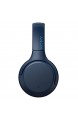 WH-XB700 kabelloser Extra-Bass Kopfhörer (Bluetooth NFC weiche On-Ear Ohrpolster hohe Tragekomfort Headset mit Mikrofon für Telefon & PC/Laptop) blau