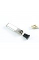 CONBIC® LWL Glasfaser-Kabel – 10m OS2 gelb LC/APC auf SC/UPC Stecker Simplex 9/125 Patchkabel – Lichtwellenleiter 10 Meter
