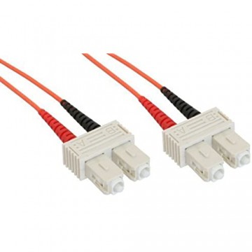 InLine 83510 LWL Duplex Kabel SC/SC 50/125µm OM2 10m