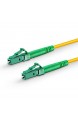 LWL-Kabel LC/APC auf LC/APC Singlemode Simplex 2 0 mm / 3 0 mm Außendurchmesser 9/125 Glasfaserkabel 20m 2.0mm