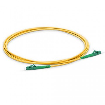 LWL-Kabel LC/APC auf LC/APC Singlemode Simplex 2 0 mm / 3 0 mm Außendurchmesser 9/125 Glasfaserkabel 10m 3.0mm