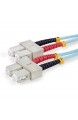 TPFNet 0 5m LWL Duplex Kabel SC/SC OM3 Multimode 50/125µm 10 Gigabit/s