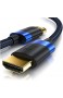 4m 8K HDMI Kabel 2.1 - 8K@60Hz 4K @ 120Hz DSC - HDTV 7680 x 4320 - UHD II - HDMI 2.1 2.0a 2.0b - 3D - Highspeed HDMI-Kabel Ethernet - HDR - ARC - Präzisionsstecker - kompatibel zu Blu Ray PS4 Xbox