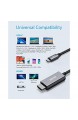 Anker Nylon USB-C auf HDMI Kabel 180cm 4K 60Hz Adapter Kabel für MacBook Pro 2020 iPad Pro 2020 Galaxy S20/ S10 Dell XPS 13/15 und mehr für Homeoffice