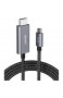 Anker Nylon USB-C auf HDMI Kabel 180cm 4K 60Hz Adapter Kabel für MacBook Pro 2020 iPad Pro 2020 Galaxy S20/ S10 Dell XPS 13/15 und mehr für Homeoffice