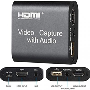 Audio Video HDMI Capture Card