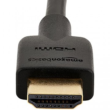 Basics – Hochgeschwindigkeitskabel Ultra HD HDMI 2.0 unterstützt 3D-Formate mit Audio Return Channel 0 9 m 2 Stück