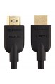 Basics PBH-48914 Hochgeschwindigkeits-HDMI-Kabel 2.0 Ethernet 3D 4K-Videowiedergabe und ARC 0 9 m 3er-Pack