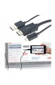Callstel USB auf HDMI: MHL-Adapter für Full-HD-Bild- & 7.1-Audio-Übertragung per HDMI 1 8 m (Micro USB zu HDMI)
