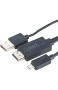 Callstel USB auf HDMI: MHL-Adapter für Full-HD-Bild- & 7.1-Audio-Übertragung per HDMI 1 8 m (Micro USB zu HDMI)