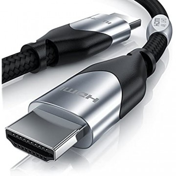 CSL - 3m HDMI Kabel 2.0b - Ultra HD 4K 60Hz Gbit s - neuester Standard - Ethernet High Speed HDMI 2.0 - Ultra HD 3D Arc CEC HDCP HDR - 3-Fach geschirmt - Platin Edition