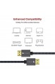 iVANKY HDMI Kabel 4K HDMI auf HDMI 3M Kabel mit vergoldeten Anschlüssen und Metall-Abschirmung unterstützt UHD 2160p HD 1080p(4K@60Hz HDR HDMI 2.0 30AWG)