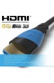 JAMEGA - 0 5m HDMI-Kabel 2.0 a/b - High Speed mit Ethernet - Ultra HD 4K 60Hz 4:4:4 HDR HDCP ARC 2160p CEC 3D 1080p Full HD Dolby Vision 18GBit s