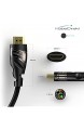 KabelDirekt – 4K HDMI Kabel – 3m (kompatibel mit HDMI 2.0a/b 2.0 1.4a 4K Ultra HD 3D Full HD 1080p HDR ARC Highspeed mit Ethernet PS4 Xbox HDTV) – PRO Series