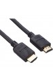PremiumCord 4K High Speed ​​HDMI 2.0b Kabel M/M 18Gbps mit Ethernet Kompatibel mit Video 4K@60Hz Deep Color 3D ARC HDR Dolby TrueHD vergoldete Anschlüsse schwarz 3 m
