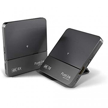 PureLink CSW200 Wireless HD Extender Set (Empfänger und Sender) für HDMI mit 4K/UltraHD 2160p 3D kabellos unkomprimiert Reichweite max. 10m schwarz