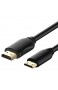 Rankie Verbindungskabel Mini HDMI auf HDMI 4K Hochgeschwindigkeits Kabel 1 8m Schwarz