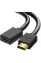 UGREEN HDMI Verlängerungskabel HDMI 2.0 Kabel female to male für HDMI Verlängerung UHD 4K 3D HDR ARC Ethernet HDMI Kabel Verlängerung kompatibel mit TV Stick PS4 PS3 Xbox Laptop usw (1m)