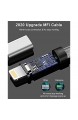2Pack 3M iPhone Ladekabel [ MFi Certified ] Fortgeschritten Frühling Lang Lightning Kabel 10ft Schnellladung USB Ladekabel für iPhone 11/XS/XSMax/XR/X/8/8 Plus/7/7Plus/ 6s/6/6Plus/5S/5 iPad.