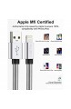 2Pack 3M iPhone Ladekabel [ MFi Certified ] Fortgeschritten Frühling Lang Lightning Kabel 10ft Schnellladung USB Ladekabel für iPhone 11/XS/XSMax/XR/X/8/8 Plus/7/7Plus/ 6s/6/6Plus/5S/5 iPad.