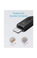Anker Powerline III USB-C auf Lightning Kabel MFi-zertifiziertes Kabel 30cm blitzschnelle Ladegeschwindigkeiten für iPhone SE/11/11 Pro/X/XR Max/8 Plus/AirPods Pro unterstützt Power Delivery(Schwarz)