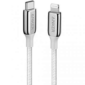 Anker PowerLine+ III USB-C auf Lightning Ladekabel 90cm lang Lightning Kabel mit MFi Zertifizierung für iPhone SE/11/11 Pro / 11 Pro Max/X/XS/XR/XS Max unterstützt Power Delivery