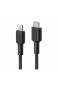 AUKEY USB C auf Lightning Kabel 1.2m [ Apple MFi Zertifiziert ] Nylon iPhone Kabel für iPhone 11 / XS Max/X / 8/8 Plus / 7/7 Plus / 6s / 6s Plus / 6/6 Plus