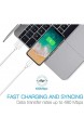 Avoalre iPhone Ladekabel 1M+2M+3M Lightning Ladekabel [MFi Zertifiziert] Ladekabel für den Neuen AirPods iPhone SE/ 11/11Pro Max/XS/XR/X/8/7/6s/6 Plus Weiß iPad Ladekabel
