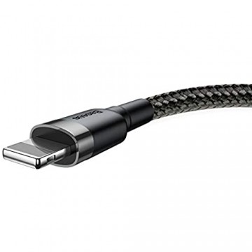 Baseus Cafule Cable - USB to Lightning Cable 1.5 A 2 M (Grey/Black)