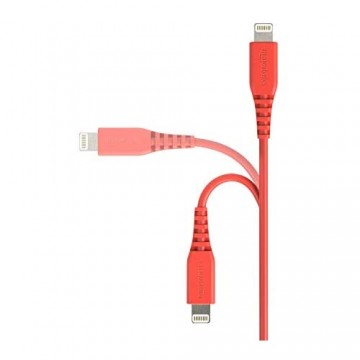 Basics Lightning auf USB A Kabel Apple MFi Zertifiziert - Rot 3 m 1er Pack