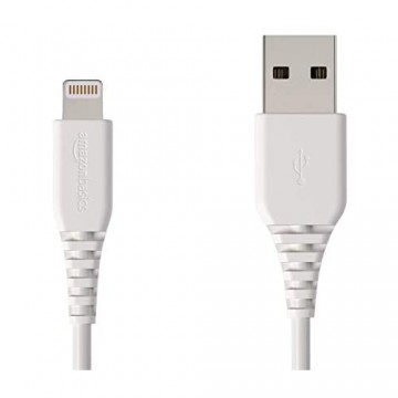 Basics Lightning auf USB A Kabel Apple MFi Zertifiziert - Weiß 0 9 m 1er Pack