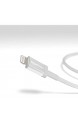 Basics - USB-C-auf-Lightning-Kabel geflochtenes Nylon MFi-zertifiziertes Ladekabel für iPhone 11 Pro/11 Pro Max Silber 91 44 cm