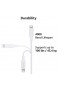  Basics - USB-C-auf-Lightning-Kabel MFi-zertifiziertes Ladekabel für iPhone 11/11 Pro/11 Pro max/X/XS/XR/XS Max / 8/8 Plus Weiß 90 cm