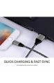 Everdigi iPhone Ladekabel für iPhone [3 Pack 1m+2m+3m] Zertifiziert High Speed Sync&Charge für iPhone XS/XS Max/XR/X/ 8/8 Plus/ 7/7 Plus/ 6s/ 6/6 Plus/ 5S/ 5(kohlschwarz)