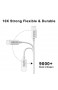 HAKUSHA iPhone Ladekabel [2Pack 1.2M] Lightning Kabel Nylon Schnellladung iPhone Kabel für iPhone 11 11 pro XS XS Max XR X 8 8 Plus 7 7 Plus 6 6 Plus 5s 5c 5 SE iPad