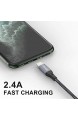 iPhone Ladekabel RAVIAD Lightning Kabel 1.8M [MFi-Zertifiziert] Nylon Schnell Ladekabel für iPhone 11 pro 11 X XS XS Max XR X 8 8 Plus 7 7 Plus 6s 6s Plus 6 6 Plus iPad