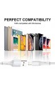 RAVIAD iPhone Ladekabel Lightning Kabel [2Stück 3M] MFi-Zertifiziert Nylon iPhone Kabel Ladekabel für iPhone 11/11 Pro/XS/XS Max/XR/X/8/8 Plus/7/7 Plus/6s/6/6 Plus/5S/5/SE 2020 - Silber