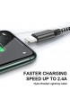 RAVIAD iPhone Ladekabel Lightning Kabel 3M [MFi Zertifiziert] Nylon iPhone Kable Schnell Ladekabel für iPhone 12 Pro Max Mini 11 Pro Max XR XS X 10 8 7 6 6S Plus 5 5s SE 2020