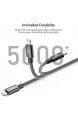 Syncwire iPhone Ladekabel 2M -【2020 Neueste C89-Chips】 Lightning Kabel [MFi Zertifiziert] für iPhone SE2/11 Pro Max/11 Pro/11/XS Max/XS/XR/X/8/8 Plus/7/7 Plus/6S/6S Plus/6/6 Plus/SE/5S iPad - Grau