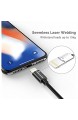 UNBREAKcable iPhone Ladekabel 1M [MFi Zertifiziert] Lightning Kabel auf USB für iPhone X/XS/XS MAX/XR 8/8 Plus 7/7 Plus 6S/6S Plus/6 Plus iPhone 5S/5C/5 iPad - Nylon Schwarz