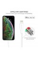 UNBREAKcable iPhone Ladekabel Lightning Kabel - [Apple MFi Zertifiziert] iPhone Kabel geeignet für iPhone X iPhone 8 iPhone 6s iPhone 6 iPhone 7 iPhone XS/XS MAX/XR iPad Air - 2M Weiß
