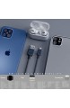 Volutz USB zu Lightning Kabel 5er Pack (3m 1.8 m 3X 0.9m) MFi Zertifiziert Nylon Schnellladekabel kompatibel mit Apple iPhone Serie 12 11 XS XR X SE iPad Mini MacBook und AirPods u.v.m